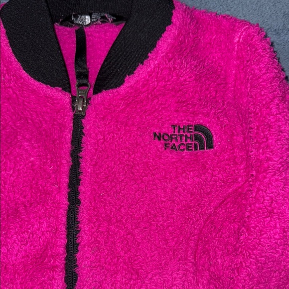 The North Face Fuchsia Fleece Jacket - Picture 2 of 2